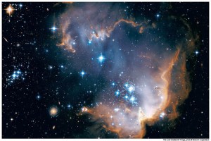 Satellite view of Magellanic Cloud