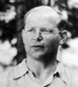 Dietrich Bonhoeffer-murdered by Nazis for opposing Hitler