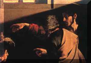the command of Jesus(Caravaggio)