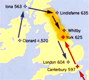 Celtic missionaries travelled without protection throughout Europe