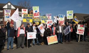 Protest against Bedroom Tax