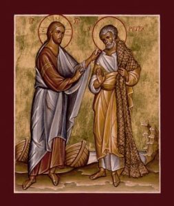 Peter is forgiven by Jesus