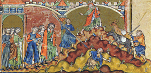 David's retreat from Jerusalem
