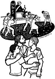 ...their great men lord it over them...