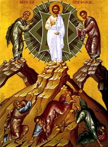 "Comic Book" Icon of Transfiguration