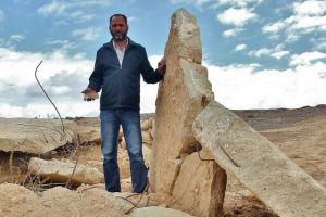 Bedouin whose house was destroyed by the Israeli government