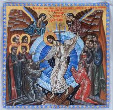 Jesus rescues Adam and Eve from death