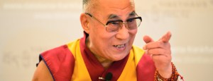 The Dalai Lama, Amidst Protests, Visits Frankfurt