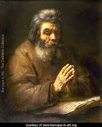 old man pray