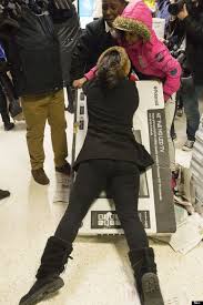 Christmas is coming! Woman fights for Asda bargain