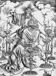 Durer: Christ amid the lampstands