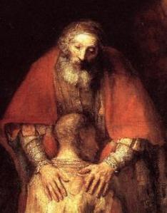 forgiveness the only way (Rembrandt)