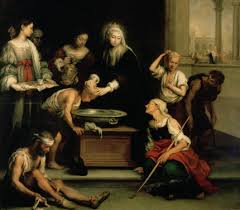St. Elizabeth tending the sick