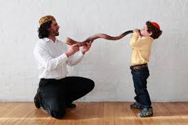 Jewish father and son