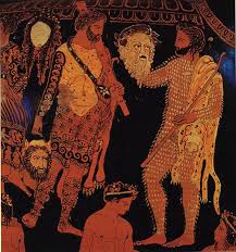 a "hypokrites" is an actor on the Greek stage who uses a mask. Jesus was accusing Pharisees of acting a part