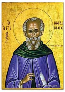 St. Maximum, theologian of life shared with God