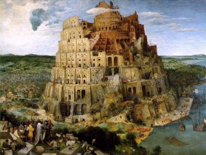 The Tower of Babel - a model for this passage