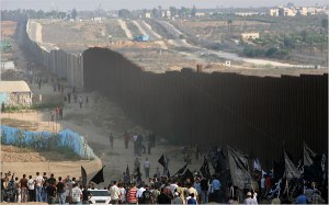 The wall in Gaza 