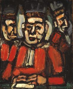 The Three Judges c.1936 by Georges Rouault 1871-1958